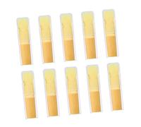 Saxofón Instrumentos Accesorio 10 Uds Saxofón Alto Cañas Tradicionales Fuerza 1,5/3,0 Cañas Para Piezas De Instrumentos Saxofón (Color : Strength 1.5)