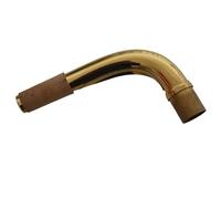 Saxofón Instrumentos Accesorio Saxofón Barítono Latón Lacado Oro Cuello Curvo Accesorios Para Instrumentos De Viento