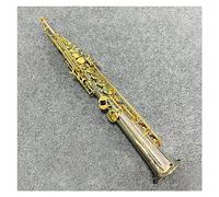 Saxofón Instrumentos Saxofón De Tono Alto All-In-One Nickel Silver Gold Key Sax Con Estuche Boquilla Cañas Cuello