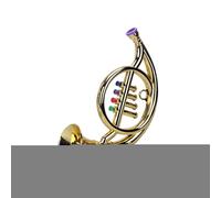 Saxofón Juguete, Cuerno Juguete - Instrumentos para Niños | Trombón ligero educativo Fited para Caminar para Estudiantes principiantes en Clase