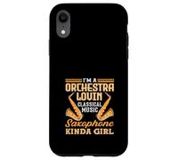 Saxofón Lovin Kinda Girl Saxofonista Hobby Band Miembro Carcasa para iPhone XR