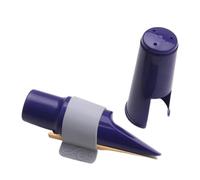 Saxofón Mouthpiece with Lid, Tenor Saxofón Playing Accessory, Easy Play Mouthpiece, for Beginners, Professionals, and Music Lovers 3.94x1.34x1.34 pulgadas