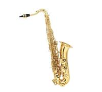Saxofón Para Principiantes Saxofón Alto Con Llave C Cuerpo De Latón Saxofón De Concha Blanca Tallada Con Correa De Caja Nec Curvada Doble Estándar