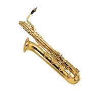 Saxofón Para Principiantes Saxofón Barítono De Latón Lacado En Oro De Rendimiento Profesional En Mi Bemol(Phosphor)