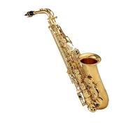 Saxofón Principiante Saxofón Alto En Mi Bemol Dorado Latón Grabado Mi Bemol Carcasa Blanca Natural Botón Instrumento De Viento Con Estuche Cepillo Para Cinturón