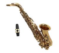 Saxofón Profesional Eb Saxofón Alto Saxofón Cuerpo De Latón Teclas De Concha Blanca Instrumento De Viento De Madera Juego Completo De Accesorios Con Estuche De Transporte Guantes