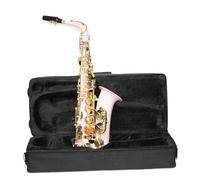 Saxofón Profesional Eb Tune Saxofón Alto Superficie Chapado En Oro Rosa Mi Bemol Saxofón Alto Instrumento Musical Con Estuche