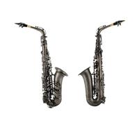 Saxofón Profesional Instrumento De Saxofón Alto Mi Bemol Proceso De Níquel Negro Mate Saxofón Alto Amantes De La Música Y Principiantes Practican Tocar
