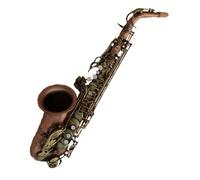 Saxofón Profesional Instrumento De Saxofón Profesional Saxofón Verde De Cuerpo Antiguo Rojo Saxofón Alto Plano Con Llave E