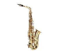 Saxofón Profesional Instrumento Profesional Para Amantes De La Música Saxofón Dorado Con Pintura Alto Drop E Con Accesorios