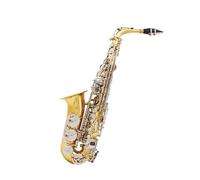 Saxofón Profesional Juego de saxofón alto en mi bemol instrumentos de viento madera profesionales incluye cañas correa almohadilla para la boca cepillo y accesorios.