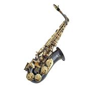 Saxofón Profesional Mi Bemol Saxofón Alto Saxofón Profesional Superficie Del Instrumento Tratamiento De Oro Níquel Negro
