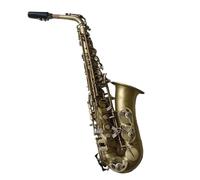 Saxofón Profesional Saxofón Alto Chapado En Cobre Antiguo Instrumento Musical Profesional En Mi Bemol Con Bolsa De Instrumentos Accesoria(B)
