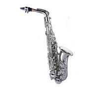 Saxofón Profesional Saxofón Alto Eb E Flat Saxofón Alto Saxofón Plateado Con Estuche De Transporte Cañas Guantes Accesorios De Tela