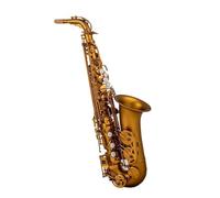 Saxofón Profesional Saxofón Alto Eb Tune Instrumento Musical De Latón Saxofón Lacado En Oro Champán Con Estuche Y Accesorios(A)
