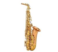 Saxofón Profesional Saxofón Alto Eb Tune Para Adultos Instrumento Musical De Latón Saxofón Lacado En Oro Con Estuche Accesorios Para Instrumentos Musicales(A)