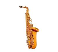 Saxofón Profesional Saxofón Alto Profesional Drop E Saxofón Alto De Oro Rosa Con Accesorios De Embalaje Especiales Para Instrumentos Musicales(B)