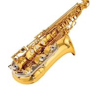 Saxofón Profesional Saxofón Alto Profesional Drop E Saxofón Alto Dorado Con Accesorios Para Instrumentos Tipo De Rendimiento De Práctica Para Adultos(A)
