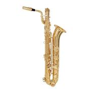 Saxofón Profesional Saxofón Barítono Eb Tipo Rendimiento Para Principiantes Saxofón Profesional Plano E Con Piezas Accesorios Instrumento De Viento De Madera(Gold)