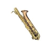 Saxofón Profesional Saxofón Barítono En Mi Bemol Lacado Con Campana De Bronce Fosforado Cuerpo Y Llaves De Latón