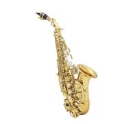 Saxofón Profesional Saxofón Dorado De Latón Saxofón Soprano Bb Con Caja Tela Clip De Lengüeta Correa Cepillo Guantes Piezas Para Principiantes
