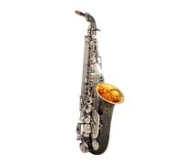 Saxofón Profesional Saxofón Profesional Alto Negro Aleación De Níquel Plata Saxofón Alto Instrumento Musical De Latón Con Estuche Accesorio De Instrumento(B)