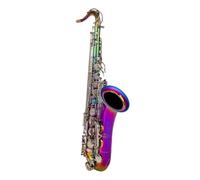 Saxofón Profesional Saxofón Profesional De Alto Tenor Bb Tune Lacado Instrumento De Viento De Madera De Color Deslumbrante Con Accesorios De Estuche(B)