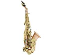 Saxofón Profesional Saxofón Soprano Bb Flat Para Principiantes Juego Completo Con Estuche Correa Caña Rendimiento De Práctica Profesional(A)