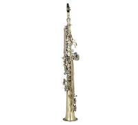 Saxofón Profesional Saxofón Soprano Profesional Saxofón Bb B Cuerpo Plano De Latón Instrumento Musical De Viento De Madera Con Accesorios De Estuche