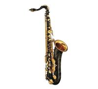 Saxofón Profesional Saxofón Tenor B Plano Profesional Saxofón Lacado En Oro Saxofón Tenor Con Llave Plateada Instrumento Para Principiantes(A)