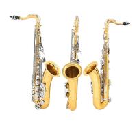 Saxofón Profesional Saxofón Tenor Bb Tone Saxofón Profesional De Latón Instrumento De Viento De Madera Con Estuche Soporte Accesorios De Lengüeta