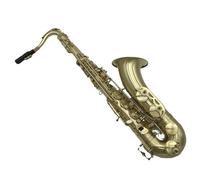 Saxofón Profesional Saxofón Tenor De Bronce Profesional Bb Tenor Brass Tocando Profesionalmente Párrafo Música Saxofón(A)