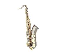 Saxofón Profesional Saxofón Tenor De Latón Saxofón Tenor Si Bemol Tocando Párrafo Profesional Música Saxofón Negro Níquel Oro