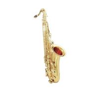 Saxofón Profesional Saxofón Tenor Dorado Instrumento De Viento De Madera De Latón Profesional Saxofón Con Soporte De Caja Accesorios De Cañas(A)