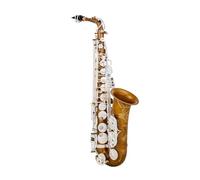 Saxofón Profesional Teclas De Saxofón Alto Eb Cuerpo De Latón Juego De Saxofón Alto Estuche Accesorio Profesional Para Saxofón Fácil De Tocar Para Adultos(B)