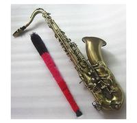 Saxofón Profesionalmente Tenor Sax B Saxofón De Superficie De Cobre Antiguo Plano Con Estuche Y Accesorios