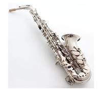 Saxofón Saxofón Alto Clásico De Plata E Plano Francés Instrumento De Gama Alta Patrón De Talla Profunda A Mano Saxofón Alto