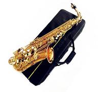 Saxofón Saxofón Alto Eb Golden E-flat Saxofón Instrumentos Musicales De Viento Con Boquilla Y Estuche