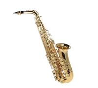 Saxofón Saxofón Alto Mib Latón Lacado Oro Mi Bemol Saxo Instrumentos De Viento De Madera Con Estuche Accesorio Para Saxofón