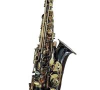 Saxofón Saxofón Alto Profesional Mi Bemol Negro Níquel Oro Fabricación Artesanal Alemana Instrumento De Viento De Madera Con Estuche (Color : Cloth bag)