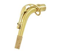 Saxofón, saxofón, codo, cuello doblado, accesorio de instrumento profesional, saxofón, para practicar, principiantes, reproductor de música, saxofón alto