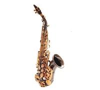 Saxofón Saxofón De Tono Alto Cuerpo De Níquel Negro Teclas Doradas Bb Sax Instrumento Musical Para Uso En Adultos