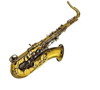 Saxofón Saxofón Profesional Para Estudiantes Principiantes, Saxofón Tenor Bb, Instrumento Musical Plano De Latón Con Estuche (Color : High-end bag)