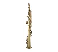 Saxofón Saxophone B Tubo Recto Plano Profesional Tocando Antiguo