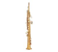 Saxofón Saxophone BB Negro Níquel Oro Plateado Oro Lacado Blanco Cobre Instrumento De Saxofón Saxophone Dividido (Color : Split paint gold)