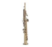 Saxofón Saxophone BB Negro Níquel Oro Plateado Oro Lacado Blanco Cobre Instrumento De Saxofón Saxophone Dividido (Color : Antique Copper)