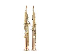 Saxofón Saxophone BB Negro Níquel Oro Plateado Oro Lacado Blanco Cobre Instrumento De Saxofón Saxophone Dividido (Color : Phosphor Bronze)