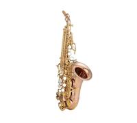 Saxofón Saxophone Bb Profesional Fósforo Bronce Cobre Oro Llave Calidad Saxofón Con Accesorios (Color : 01)