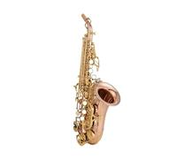 Saxofón Saxophone Bb profesional fósforo bronce cobre oro llave calidad saxofón con accesorios (Color : 02)