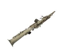 Saxofón Saxophone Bb Saxo Cobre Antiguo Instrumento Musical Calidad Con Estuche Todos Los Accesorios